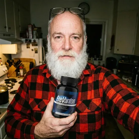 EreVanton customer M.K. holding the bottle